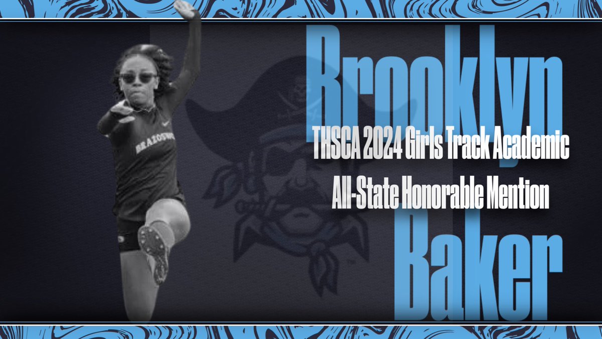 LETS GO!!!!!! Brooklyn Baker gets THSCA 2024 Girls Track Academic All-State Honorable Mention!!!! So proud of you!!! #Allstate #THSCA