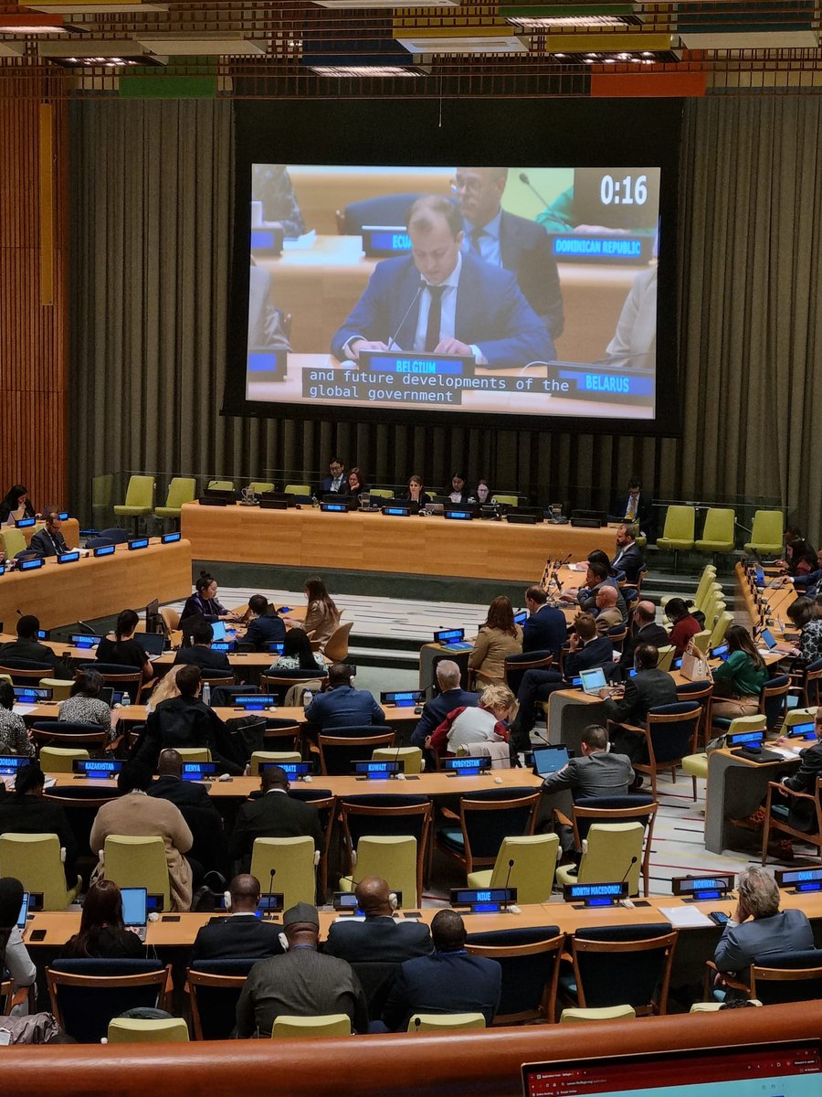 La 🇧🇪 aux #NationsUnies vient de se prononcer en faveur de :

- une architecture financière internationale inclusive
- LNOB
- catalyser financements additionnels & concessionnels
- Santé, éducation, protection sociale, droits humains, genre
- Inclusion de la société civile

#FFD4