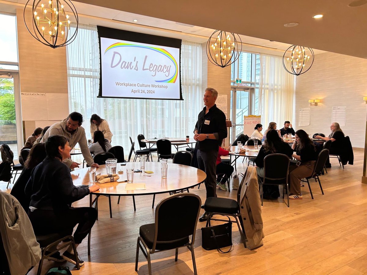 On April 24, the team at Dan’s Legacy attended an all-day Cultural Values Workshop at the Freemasons Hall in New Westminster.

It was a great day filled with lots of engagement, thoughtfulness, and respectful conversation. 

Learn more: shorturl.at/BESU8