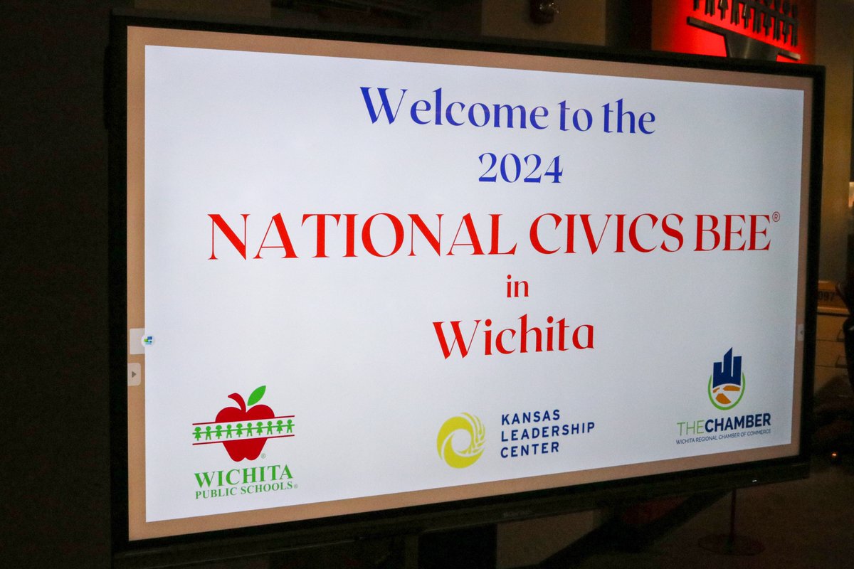 Congrats to Sneha Kamineni (first), Aurora Vuong (second) and Arham Chowdhury (third) for placing in the Top Three of the Wichita Regional National Civics Bee. The three advance to the state competition in May.