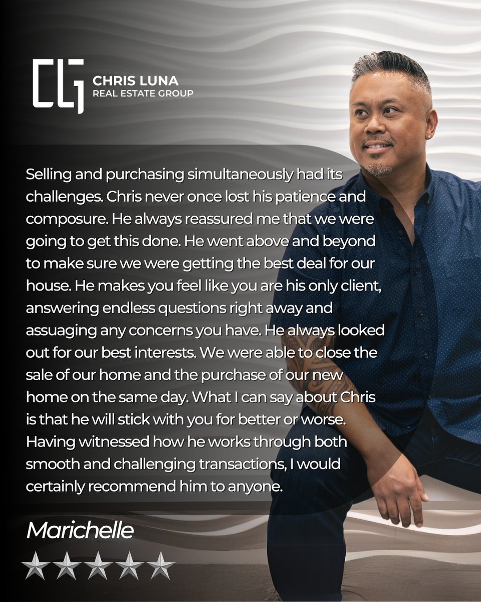 #TestimonialThursday

Looking for a Realtor in the Bay Area? Schedule your
appointment with me today!