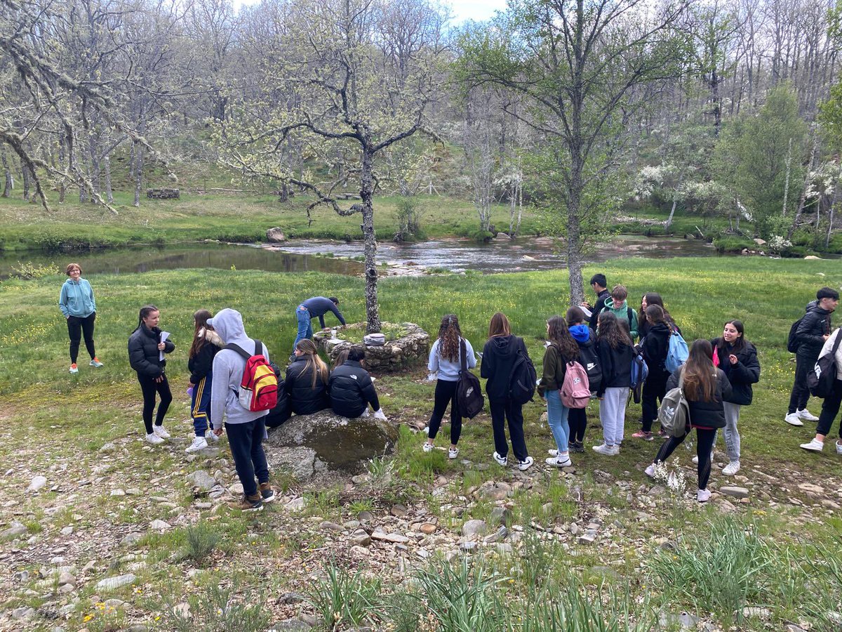 Practicas de campo de Biología 1º Bachillerato