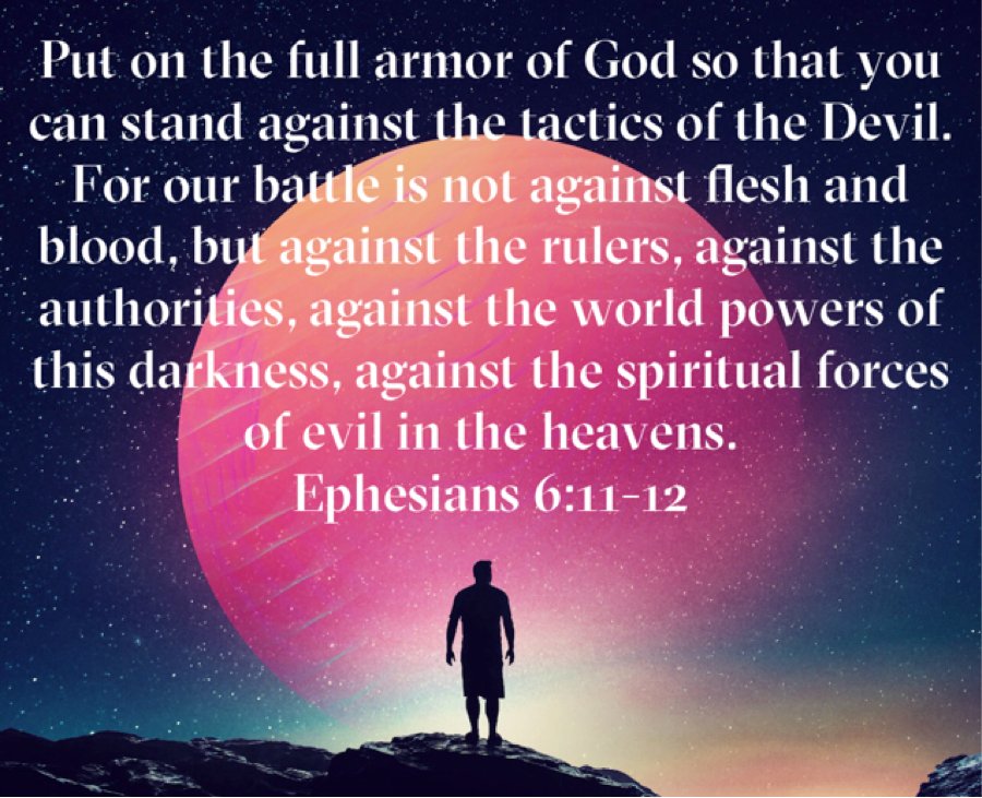 Did you know that the Armor of God is impenetrable by the enemy? If you wear each piece of armor that represents Jesus Christ, you will be dressed in Christ, wearing Christ, and impenetrable by the enemy. Jesus is the belt of TRUTH Jesus is the breastplate of…