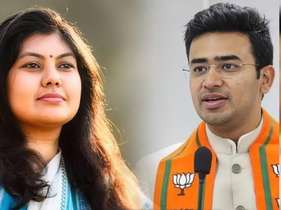 Dear Bengalureans, Read this before going out to vote tmrw 👇 - Tejasvi Surya’s assets have gone up from 13.46 lakh in 2019 to Rs 4.10 cr now. - We all saw how he made a fast exit during an event after investors who lost money in the scam questioned him. - This guttermouth…