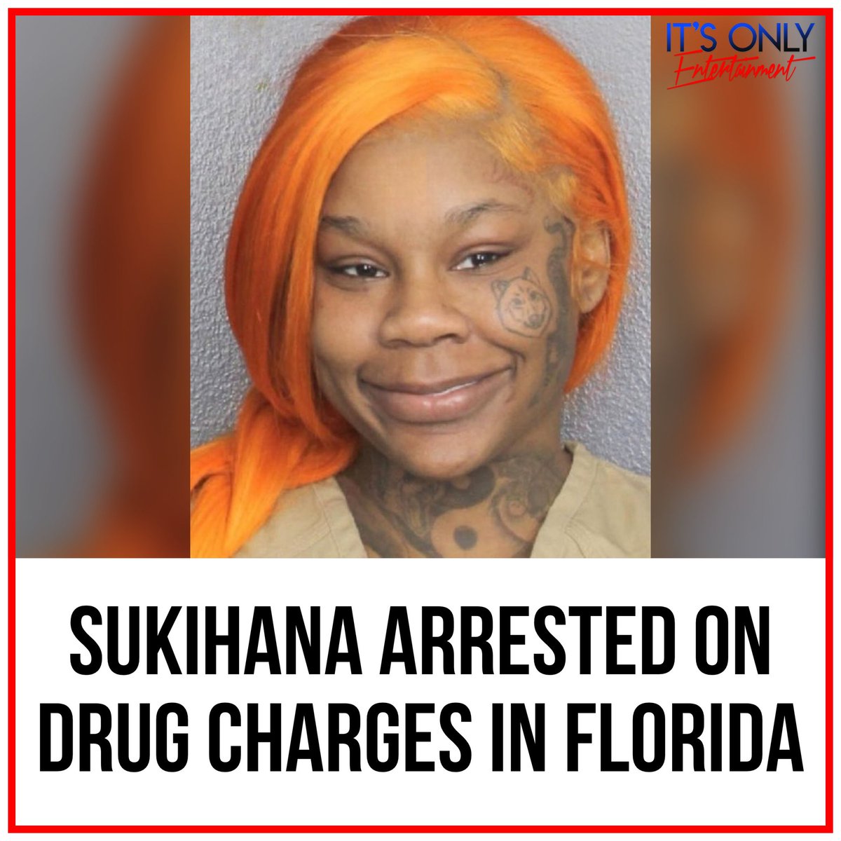 Sukihana arrested on drug charges in Florida CLICK HERE: itsonlyentertainment.net/sukihana-arres…