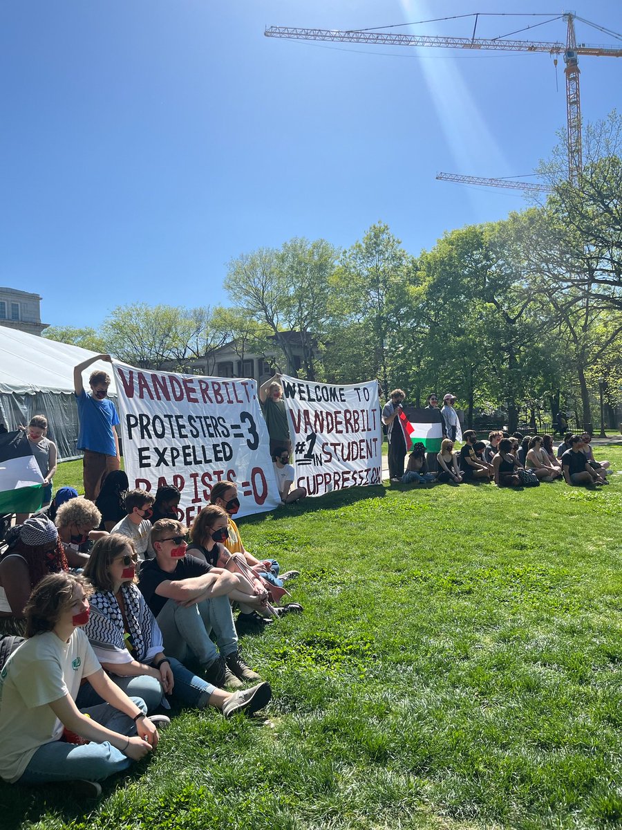 Vanderbilt University Admitted Students Weekend 2024 

“Welcome to Vanderbilt: #1 in Student Suppression”