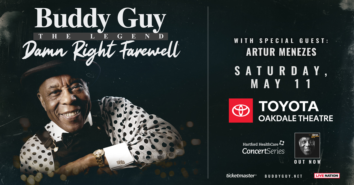 Congrats to our #TwitterThursday winners of 2 tickets to see blues legend Buddy Guy at Toyota Oakdale Theatre on May 11th.   

Winners: @JimmyE1974 @crhealy02 @yflyHQ @KevDennis22 @IamInky @WittyJC 

We will DM all winners with details on their tickets!