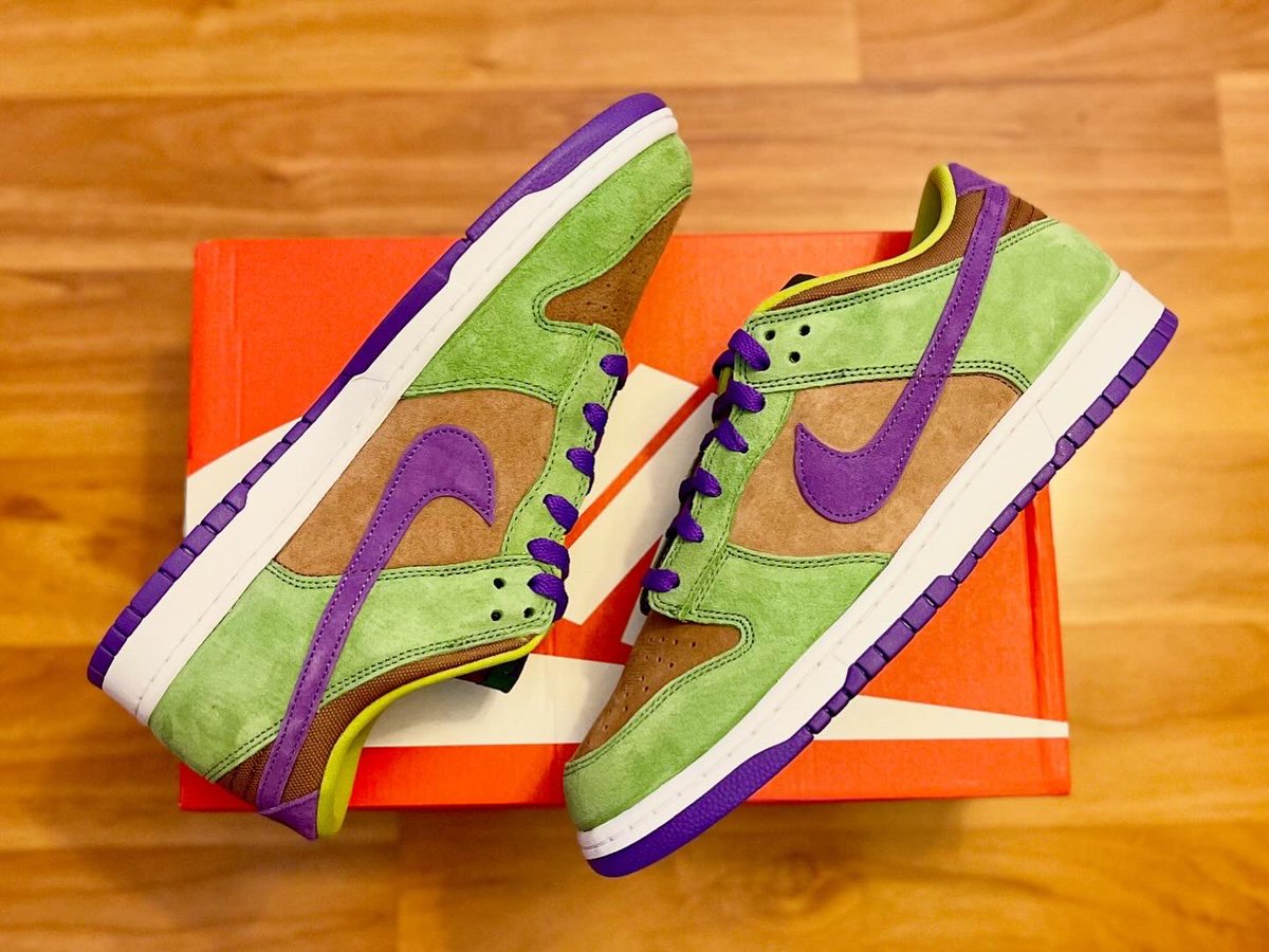 ShoeGameAO's tweet photo. Nike Dunk Low SP ‘Veneer’🔥🔥🔥
-
-
-
-
-
#NewCop #Sneakerhead #Nike #SNKRS #Dunk #Low #Retro #Special #Project #Veneer #Deep #Purple #ShoeGame #KOTD #YourSneakersAreDope #FeetHeat #BuyWhatYouLike https://t.co/vahFcJX4VU