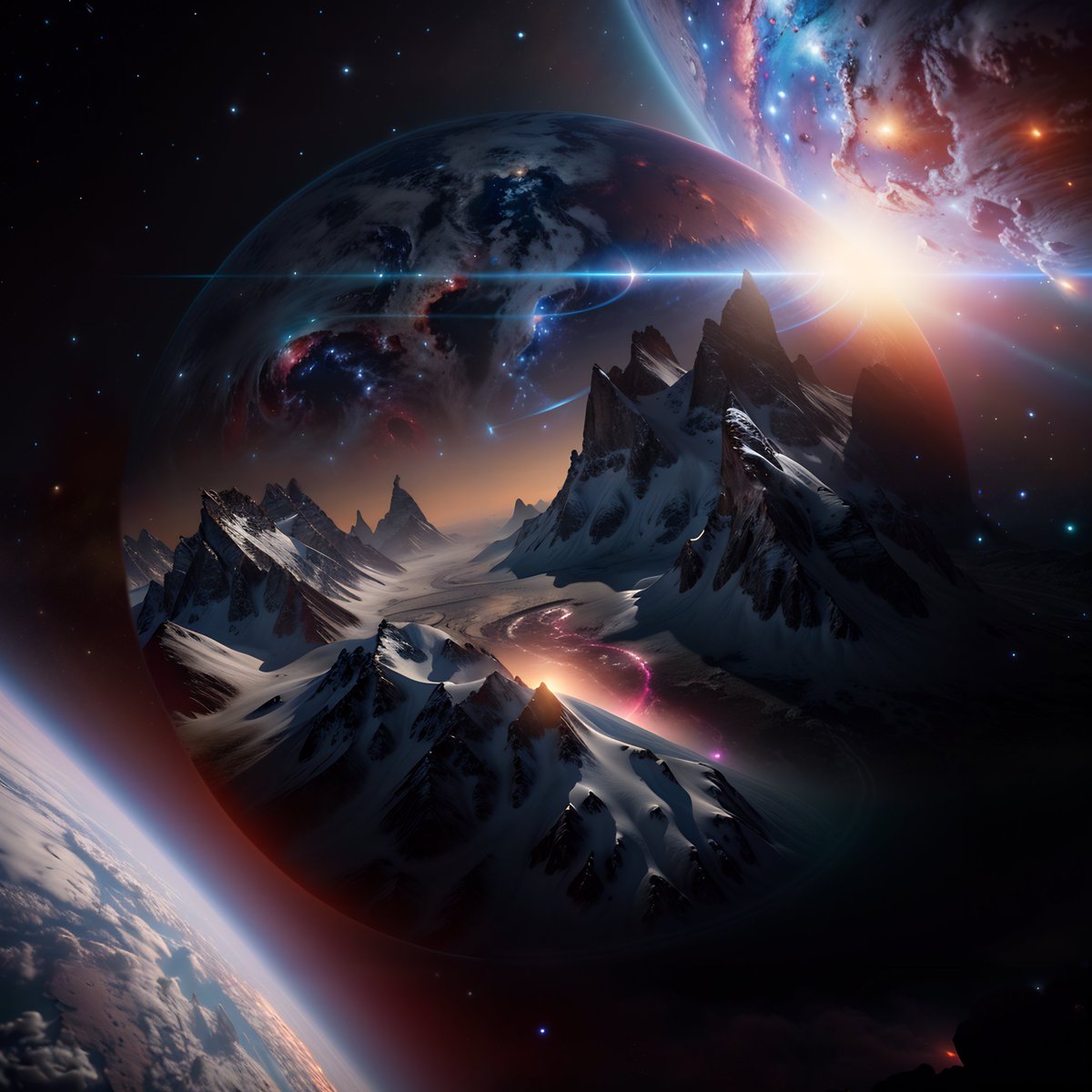 ai_d__g's tweet image. Fun space themed images #AIart #AIscifi #AIspace