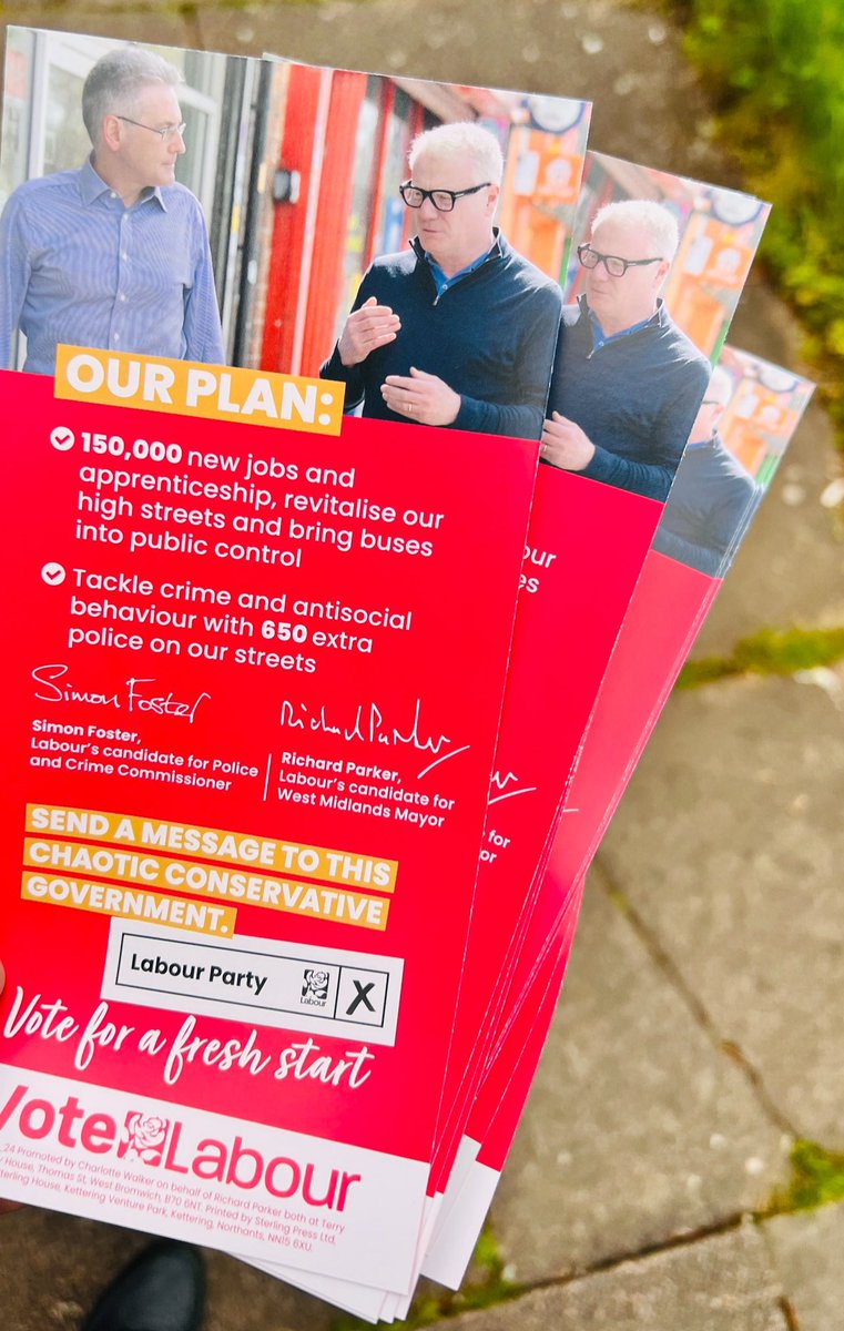 Really enjoyed speaking to residents in #BromfordandHodgehill and #GlebeFarmandTileCross with ward colleague @Diane4HodgeHill #HodgeHill MP @liambyrnemp @gordonlyew1 on behalf of our brilliant @LabourParty candidates @SimonFosterPCC and @RichParkerLab #VoteLabour🌹