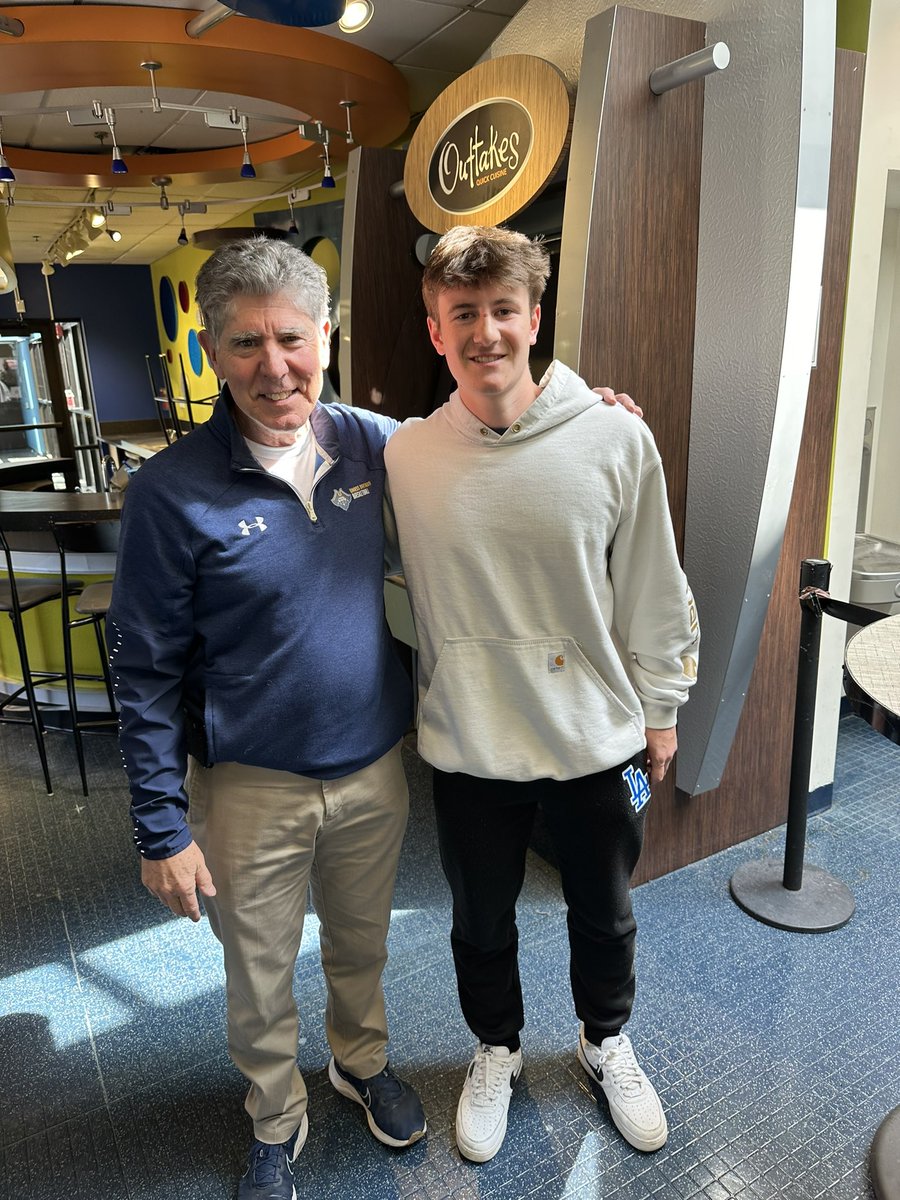 I had a great time touring UMass Dartmouth yesterday. Thank you Coach Baptiste <a href="/UMassDMensHoop/">UMass Dartmouth Men’s Basketball</a> for showing me around.