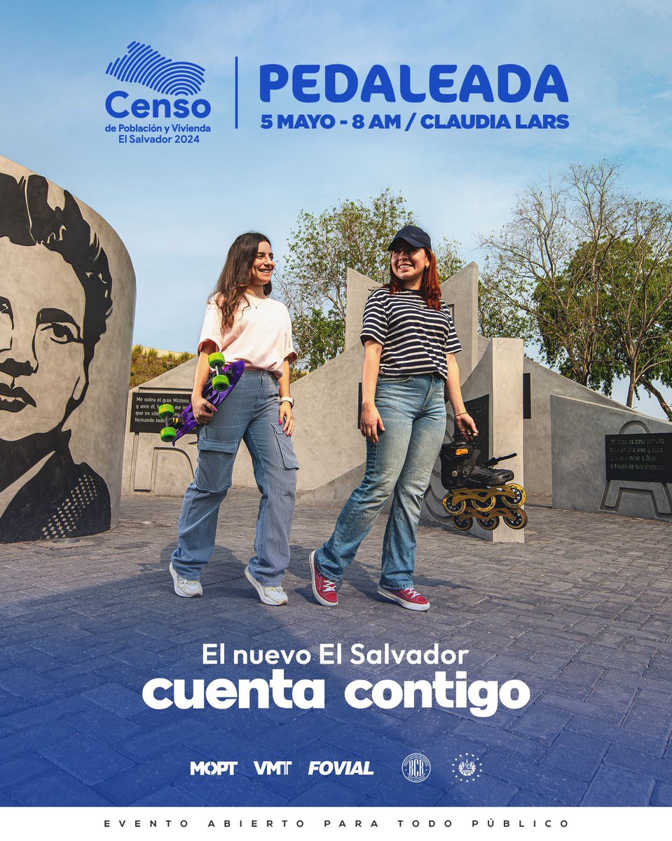 RomeoHerrera1's tweet photo. #PedaleadaSV 🚴‍♂️🇸🇻

Domingo 5 de mayo, a las 8 am. https://t.co/ca83HvNS9B