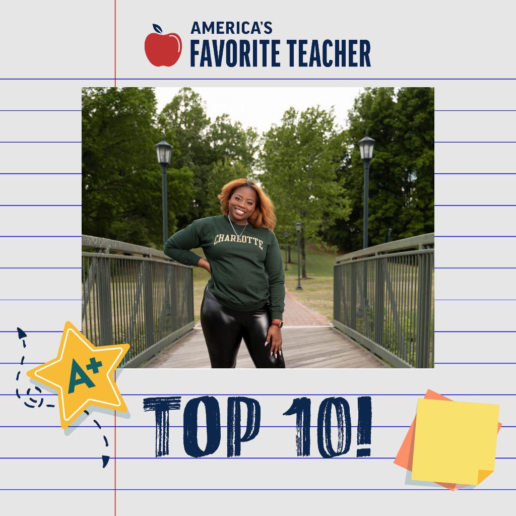 I’m running to be America’s Favorite Teacher! Please help me get to the top 5 to make it to the next round! Click the link below! Thank you in advance!! 

americasfavteacher.org/2024/assata-pa…