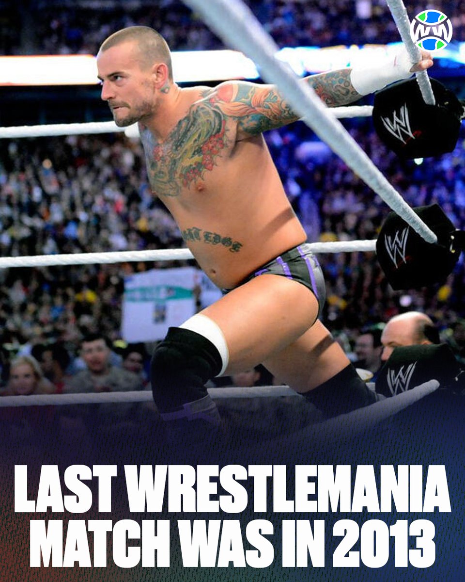 CM Punk hasn't stepped foot inside the Wrestlemania ring for a match since he faced The Undertaker in 2013