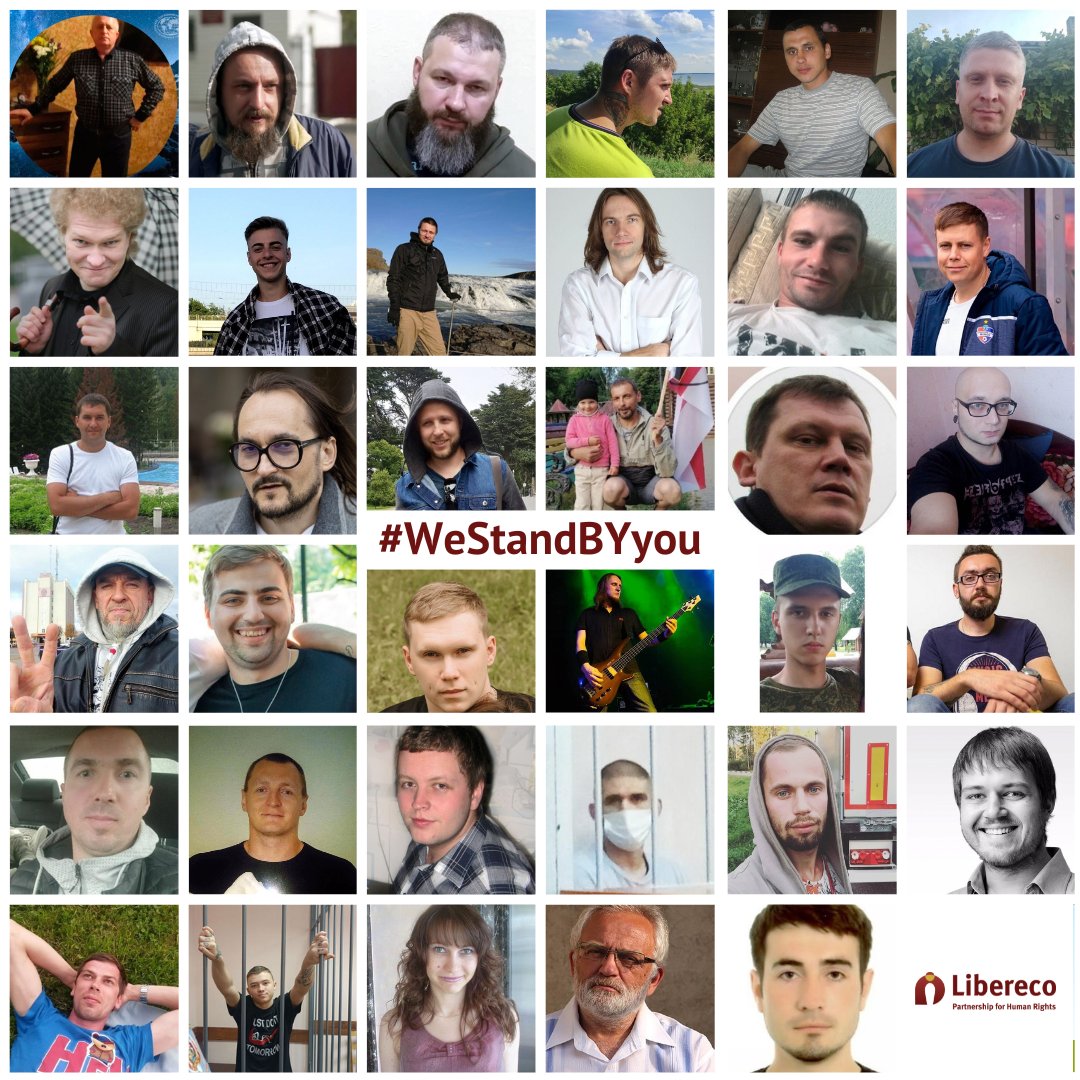 You can bring a little bit of the outside world to a Belarusian prison cell by sending a birthday card to a political prisoner. Find out on libereco.org/birthdays whose birthdays are coming up and how to let them know you care! #WeStandBYyou