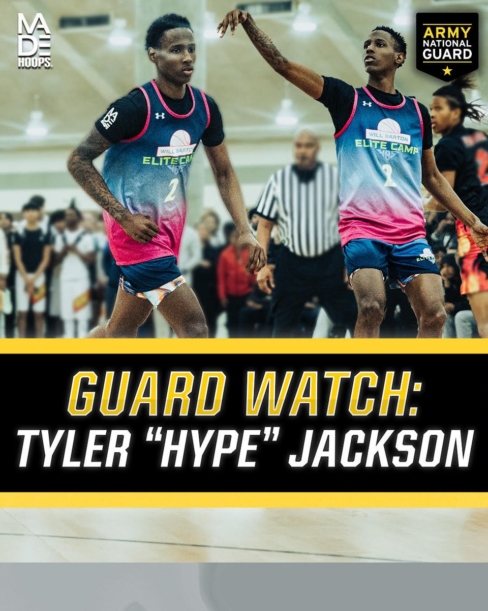 Army National Guard presents 'Guard Watch': Tyler Jackson (@yeadathype) 👉✍️: madehoops.com/made-society/a…