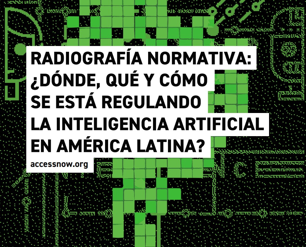 INTELIGENCIA ARTIFICIAL 💻 Destacamos el informe de Access Now sobre la regulación de IA en la región que resalta el papel clave de la Universidad Adolfo Ibáñez @UAI_CL en promover políticas éticas. @accessnow_latam @GoblabUAI 👉🏽bit.ly/3Uwho1V