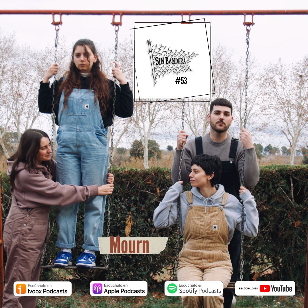 El #53 de Sin Bandera Radio ❌🏴 ▶️ go.ivoox.com/rf/128062293 - @SFerreiroP entrevista a Mourn - Secciones Ipanema Leaks - Novedades, audiencia, música iVoox, Apple Podcasts, Spotify y Youtube #sinbanderaradio #mourn #podcasting #podcastmusical #mujeresdelrock