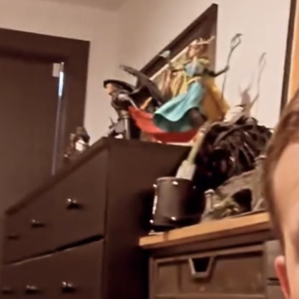 LIAM HAS VAXLETH STATUES
AND I THINK THATS VEX IN THE FAR BACK