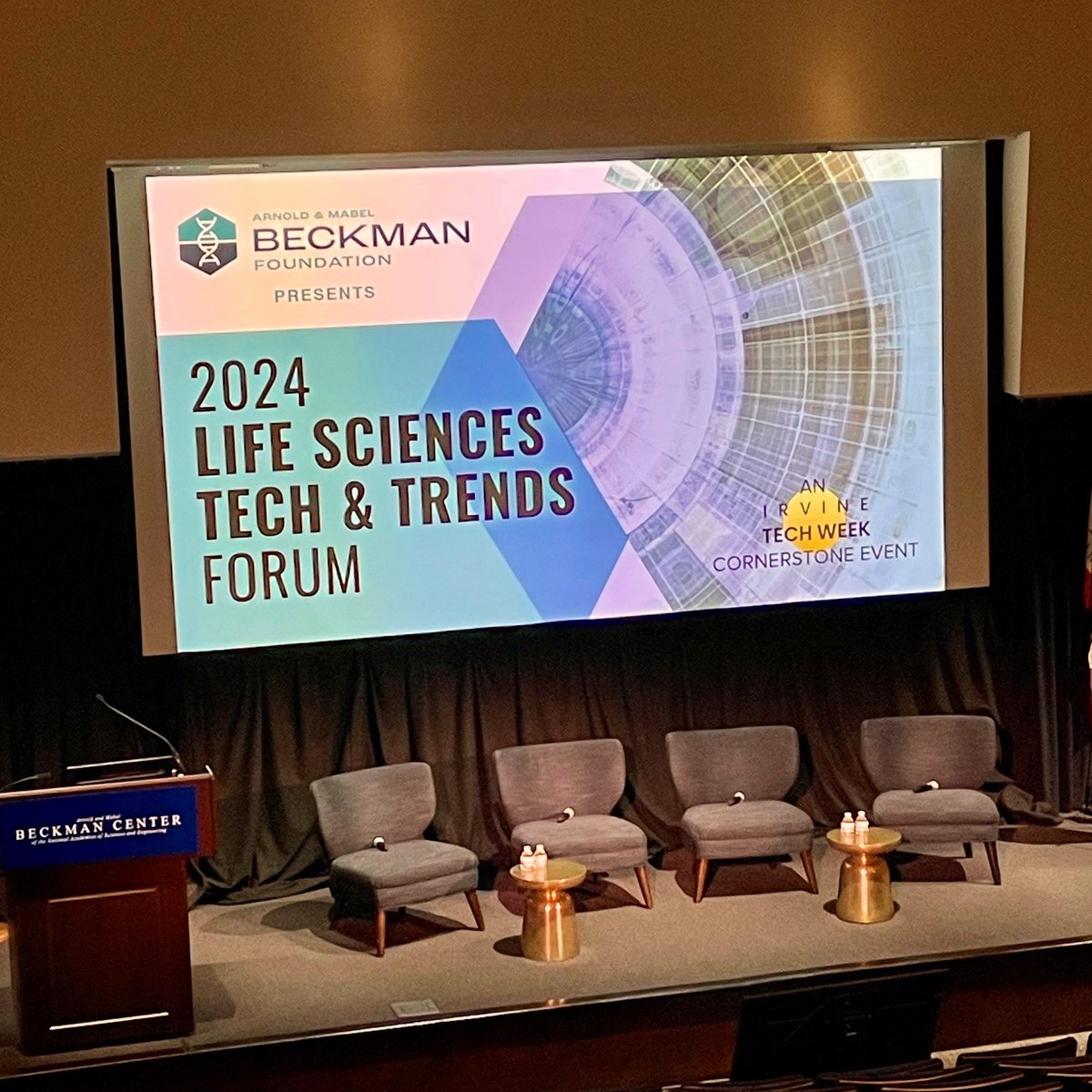 BeckmanFnd's tweet image. 2/2 More pics from our Life Sciences Tech &amp;amp; Trends Forum, held last Thursday at Beckman Center during Irvine Tech Week. Video coming soon!

#irvinetechweek #beckmanfoundation #techandtrends #experts #careers #edwardslifesciences #beckmancoulter #masimo #ocstartupcouncil #events