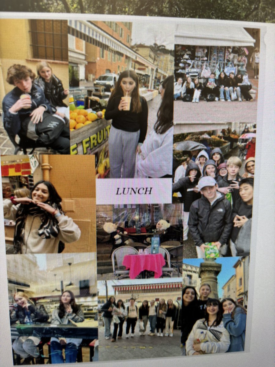 patricia osullivan (@patriciaosulli1) on Twitter photo WAMS Europe Trip
2024 Paris, Bordeaux, Carcassonne, Provence, Nice, Eze & Monaco avec @ACIS
Making our Scrapbook pages today in study hall
<a href="/WAMiddleSchool/">WA Middle School</a> @DeeKoscik <a href="/WoodwardAcademy/">Woodward Academy</a> WAMS Europe Trip
2024 Paris, Bordeaux, Carcassonne, Provence, Nice, Eze & Monaco avec @ACIS
Making our Scrapbook pages today in study hall
<a href="/WAMiddleSchool/">WA Middle School</a> @DeeKoscik <a href="/WoodwardAcademy/">Woodward Academy</a>