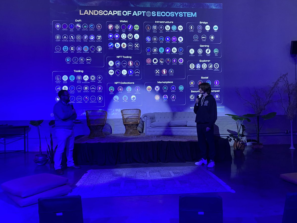 0x_maximu's tweet photo. Making MOVEs in LATAM! Thanks to our partners at @SenseiNode for hosting such a great meet-up. 

It was a pleasure sharing the progress we’ve made in growing the @Aptos ecosystem, our ambitions in Latin America, and how we plan to support builders and community members. https://t.co/cTVlYV2TbH