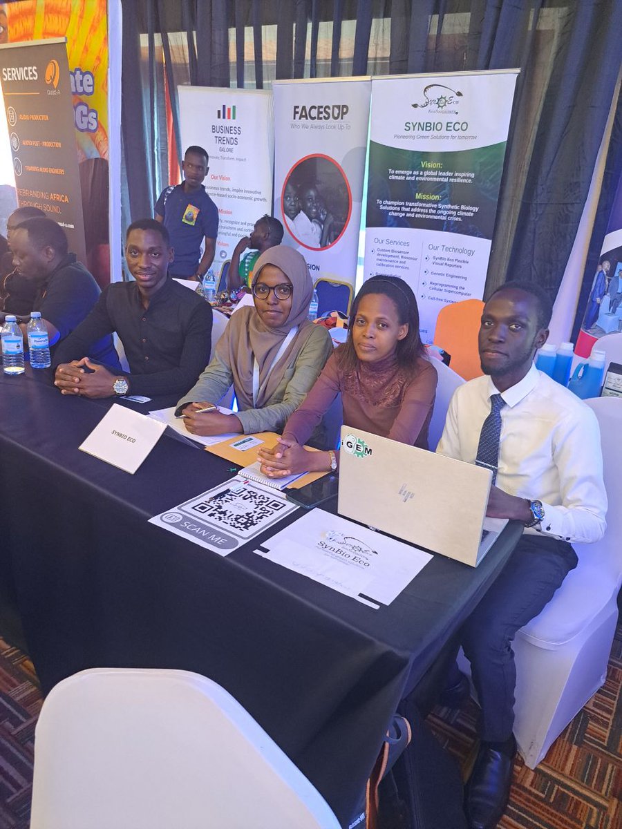 SynBioEco (@synbioeco) on Twitter photo Highlight of the Day- #DNA Day
We were part of the exhibitors at the world creativity and innovation commeration day at <a href="/GolfCourseHotel/">GOLF COURSE HOTEL-KAMPALA</a> organized by <a href="/UNDPUganda/">UNDP Uganda</a>. We showcased how we utilize #synbio to solve #climate and #environmental crises. Highlight of the Day- #DNA Day
We were part of the exhibitors at the world creativity and innovation commeration day at <a href="/GolfCourseHotel/">GOLF COURSE HOTEL-KAMPALA</a> organized by <a href="/UNDPUganda/">UNDP Uganda</a>. We showcased how we utilize #synbio to solve #climate and #environmental crises.