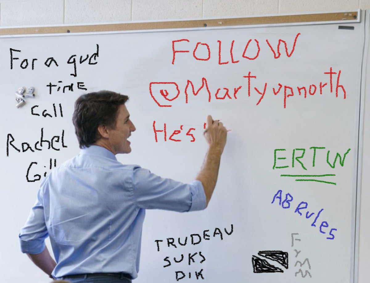 Martyupnorth's tweet photo. I just had to join the fun.
#TrudeauMustGo
#ERTW https://t.co/N5peSoAnwH