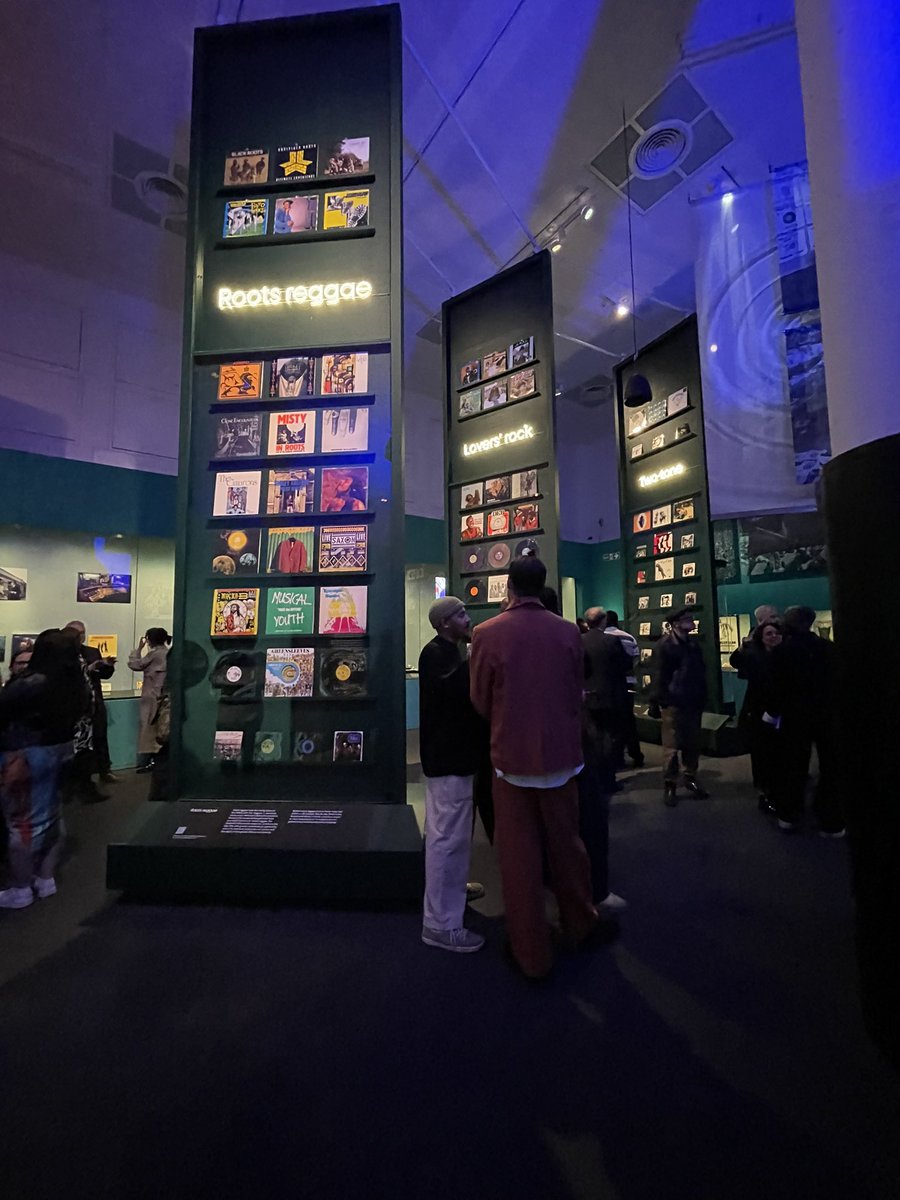 The ‘Beyond the baseline’ exhibition about 500 years of Black British music is officially open! Huge congratulations to @Aleemagray @MykaellRiley and everyone at the @britishlibrary who worked so hard to deliver this incredible show.