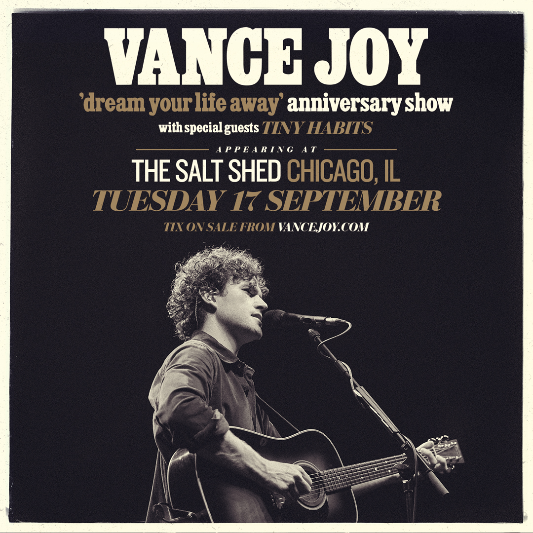 A troubadour of Oceania, the mastermind behind Riptide, @vancejoy has it all. Celebrate 10 years of his debut 'dream your life away' with us on September 17. Tickets go on sale May 3 @ 10am CT! Presented by Heineken Silver