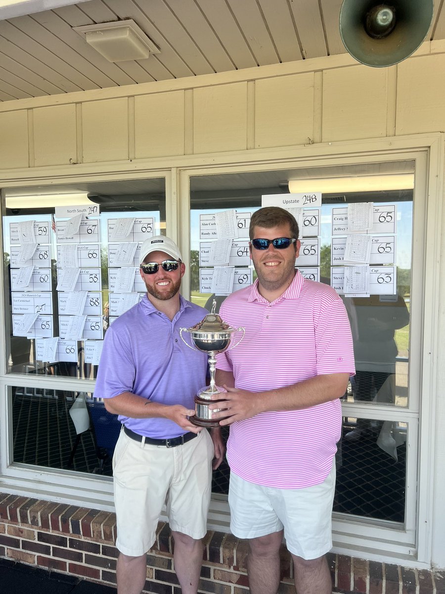 The NSTA  channels their inner Scottie Scheffler and retains the Hamrick cup by 1 stroke over the Upstate Turf Association!