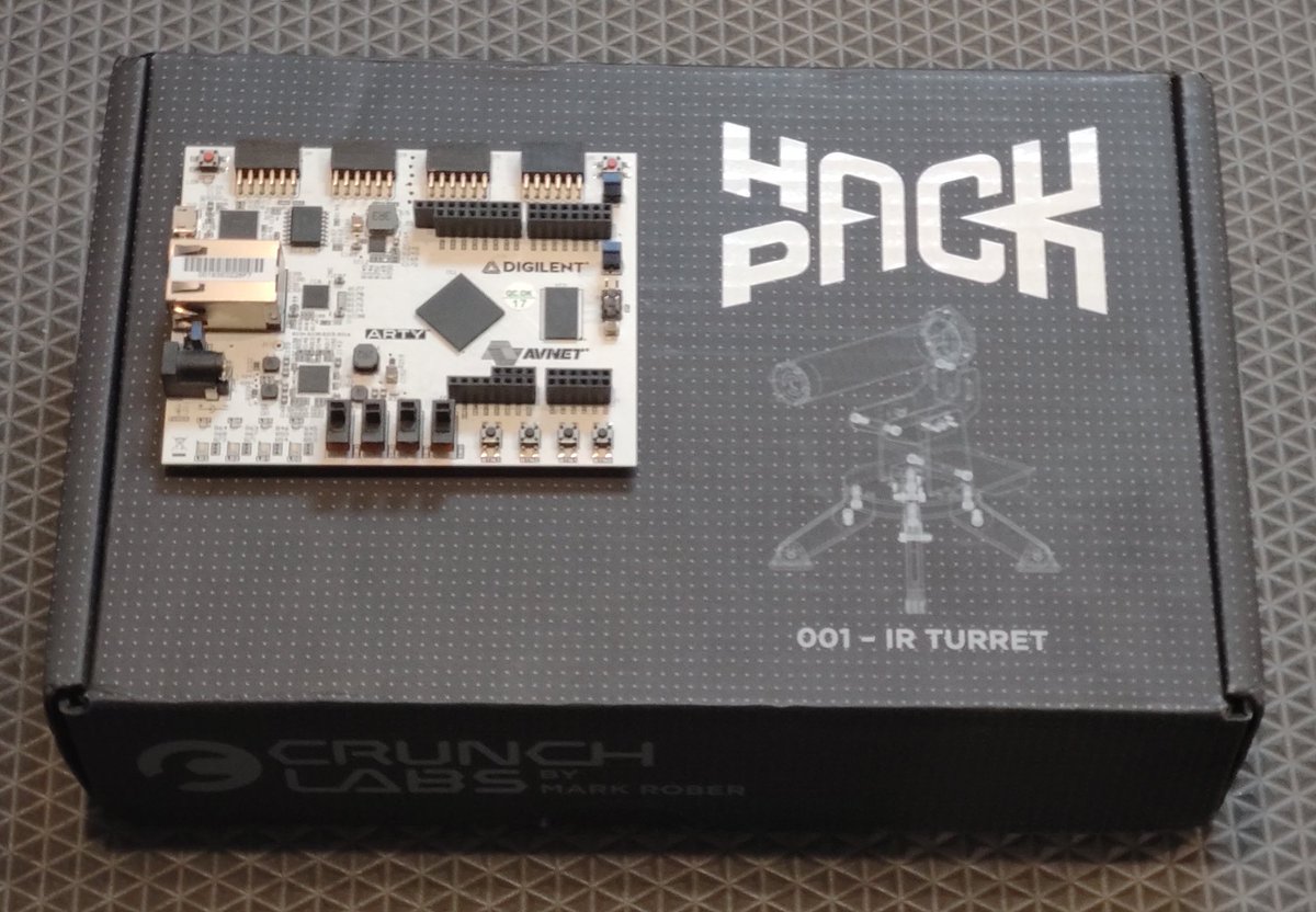 FPGA_Zealot's tweet photo. Hack Pack + FPGA = ? https://t.co/XUDOr7qx9W