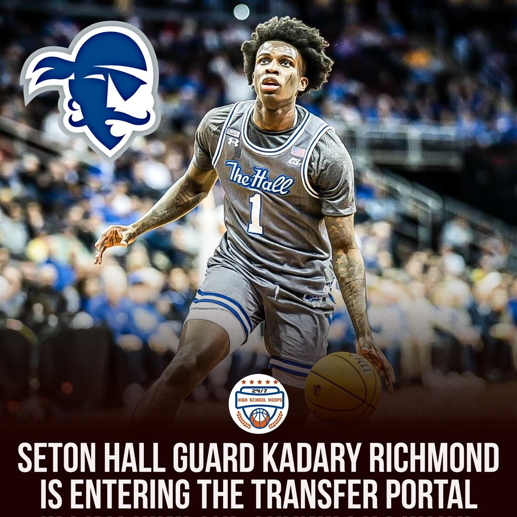 NEWS: Seton Hall guard Kadary Richmond has entered the transfer portal, source tells @LeagueRDY. Richmond began his career at playing his first season at Syracuse before spending the last three at Seton Hall. Was All-Big East First Team this season. He averaged 15.7PPG, 6.5RPG,…