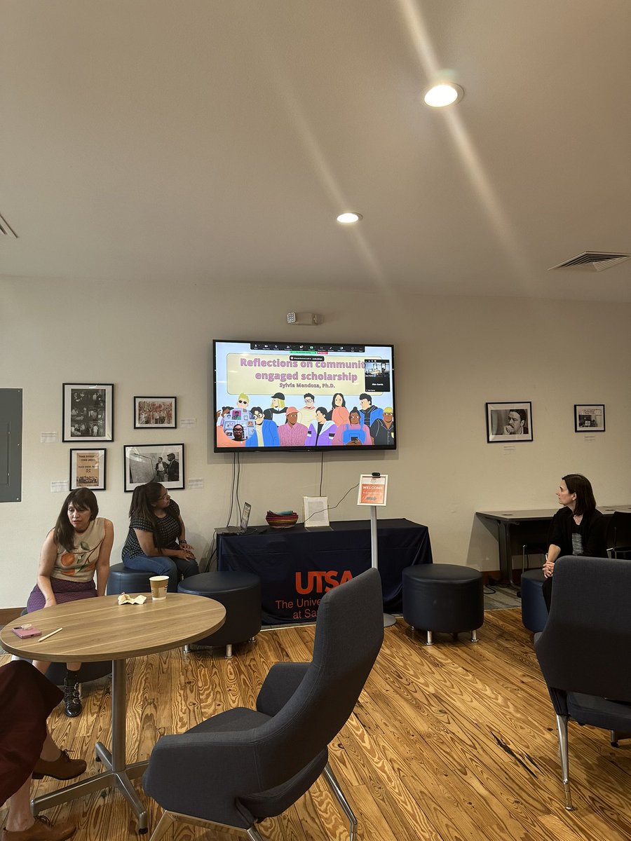 UTSA_CEDISH's tweet image. Thank you to everyone who joined our enlightening roundtable! Together, we explored the vital work of local scholars and archivists in preserving cultural heritage. Your presence made the discussion insightful and impactful. Thank you for your support! 
#PublicDigitalHumanities