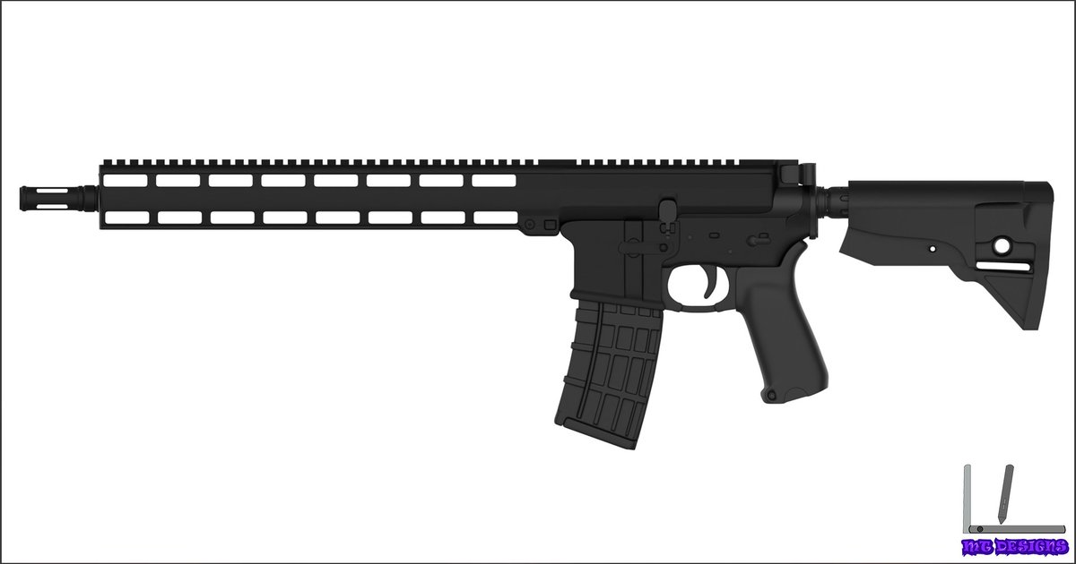 FranMtDesigns's tweet photo. MK 116 AR - 3D MODEL 
#3dart #hardsurface #blender #3dmodels #realistic #RENDER #art #3d #game https://t.co/zTUQ8dwDiL