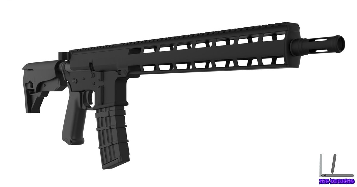FranMtDesigns's tweet photo. MK 116 AR - 3D MODEL 
#3dart #hardsurface #blender #3dmodels #realistic #RENDER #art #3d #game https://t.co/zTUQ8dwDiL