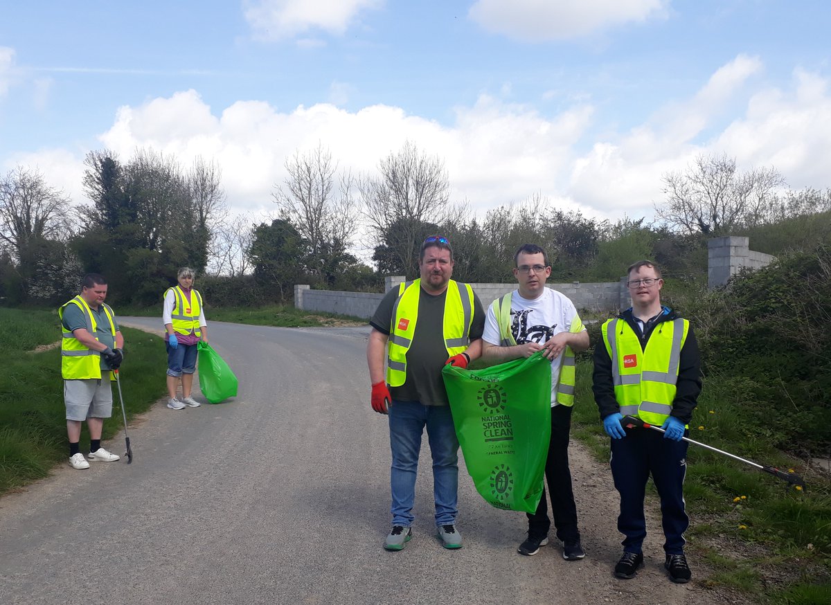 RehabCare Knocklofty Resource Centre is taking action for An Taisce National Spring Clean!
The group is delighted to play a part, making a big difference to their local community and the environment. Great work everyone! #ThriveAchieveShine #NationalSpringClean #Tipp #Tipperary