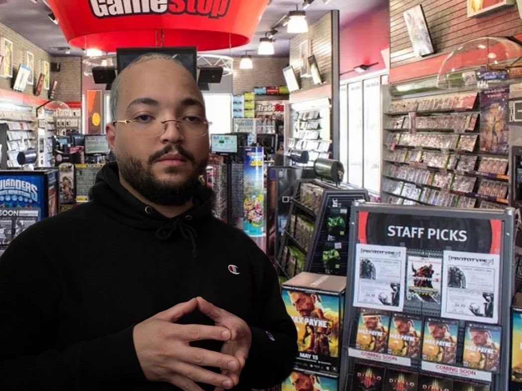 That look you give when the GameStop employee is taking too long to Talley up that hoed amount of money he’s offering for the PS5, controller and your dreams:
