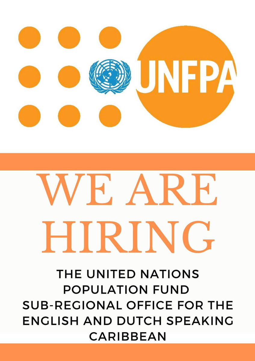 Exciting Opportunity! UNFPA in Jamaica is hiring a Policy/Program Analyst! Are you passionate about shaping policies & programs that drive positive change? Join our dynamic team & make a difference in the community Apply @ bit.ly/UNFPAPPA #JamaicaJobs #CareerOpportunity