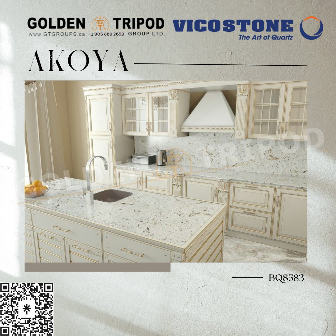 GoldenTripod's tweet image. Discover the unparalleled beauty of Vicostone's BQ8583 Quartz Stone. Whether you prefer a polished finish or other options, Vicostone ensures quality and elegance in every slab. Golden Tripod: 121 Granton Dr Unit #24 Richmond Hill ON L4B3N4 Phone: 905-889-2659 #Vicostone #Quartz