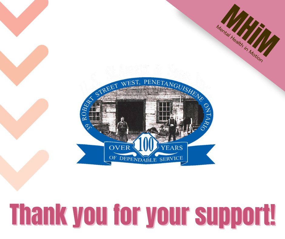 A ✨HUGE✨ shout out to H.S. St. Amant and Sons Inc. for supporting Mental Health in Motion! 🙌 All donations go to helping community mental health programs. Register your team or donate today! bit.ly/49oA2gn