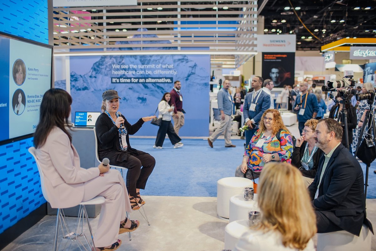 .@DellTech #HIMSS24 ON DEMAND: This is a recording of a very insightful fireside chat between Karen Perry (@Intel) and Romina Elias (@DellTech) at the event on the transformative potential of virtual care and remote monitoring in healthcare: dell.to/4b2a3wt #TransformHIT