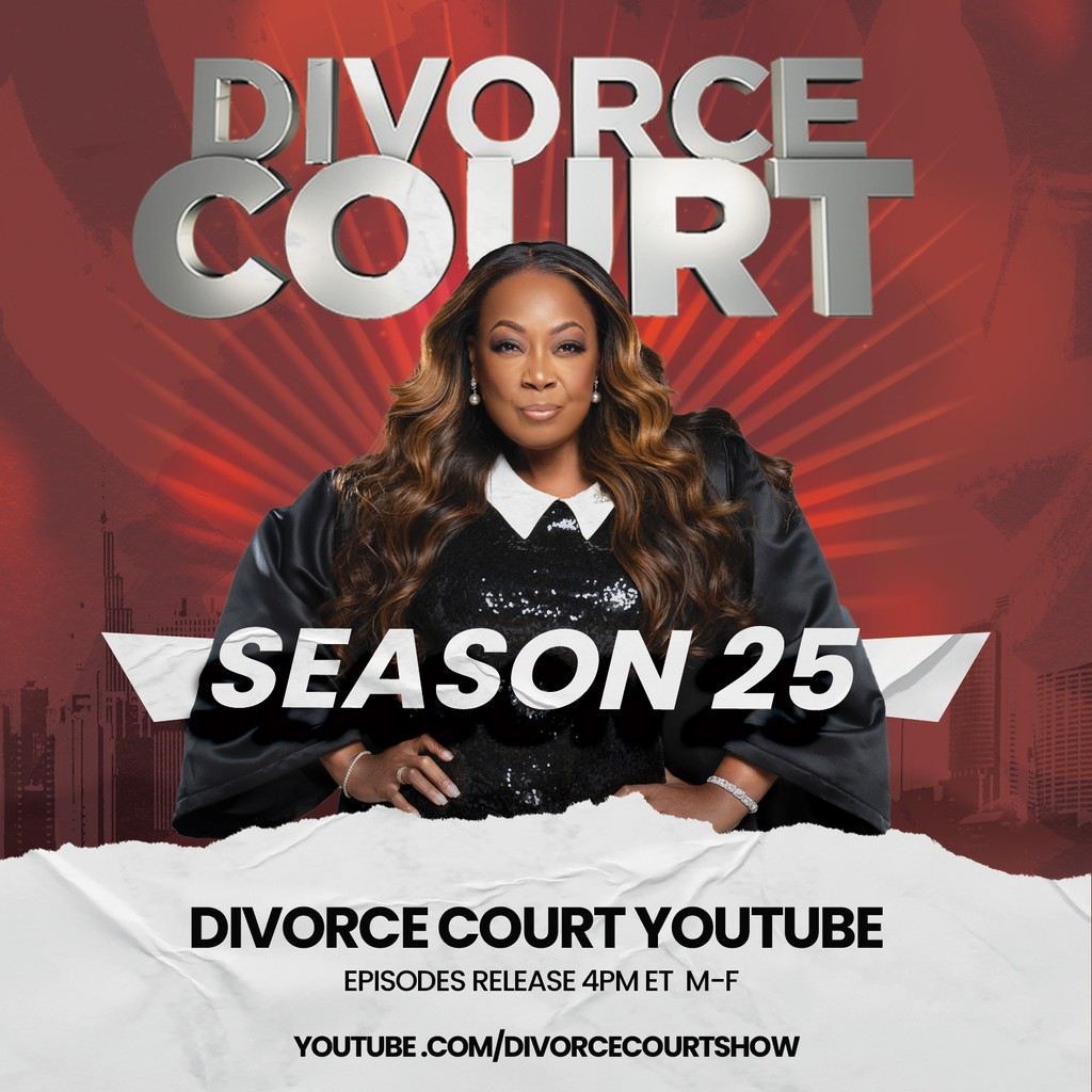 Hey, jury! Missed an episode? Head over to our YouTube channel to get caught up this season and catch new uploads Monday - Friday at 4PM EST! #DivorceCourt 👩🏽‍⚖️