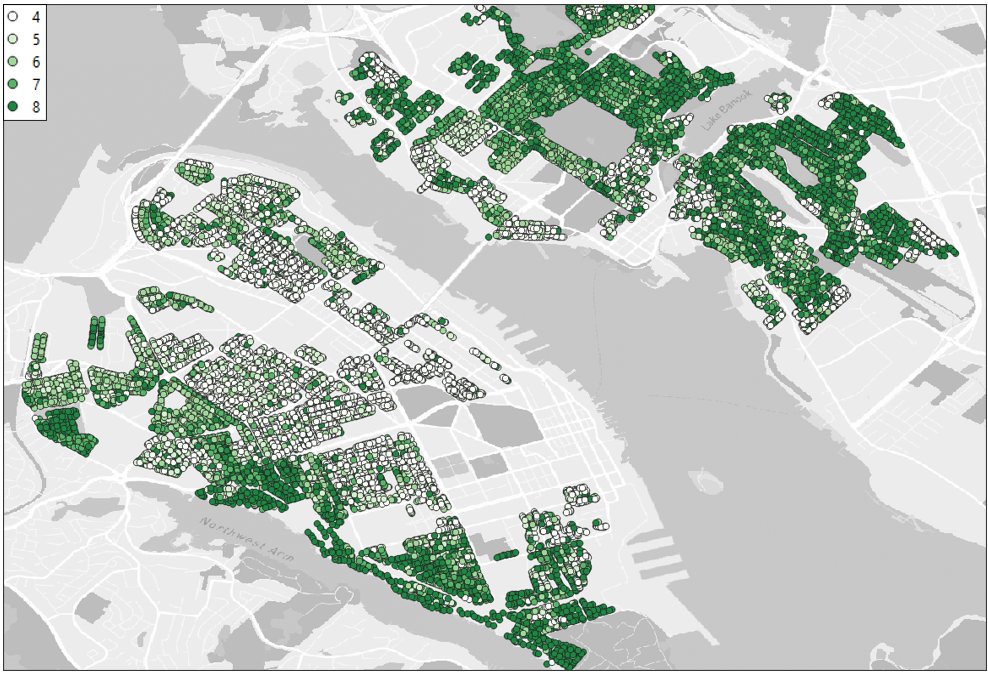 Cooking in QGIS rn, here's what how many units you could build by lot across the ER zones if HAF passes (note: I havent excluded heritage areas yet)