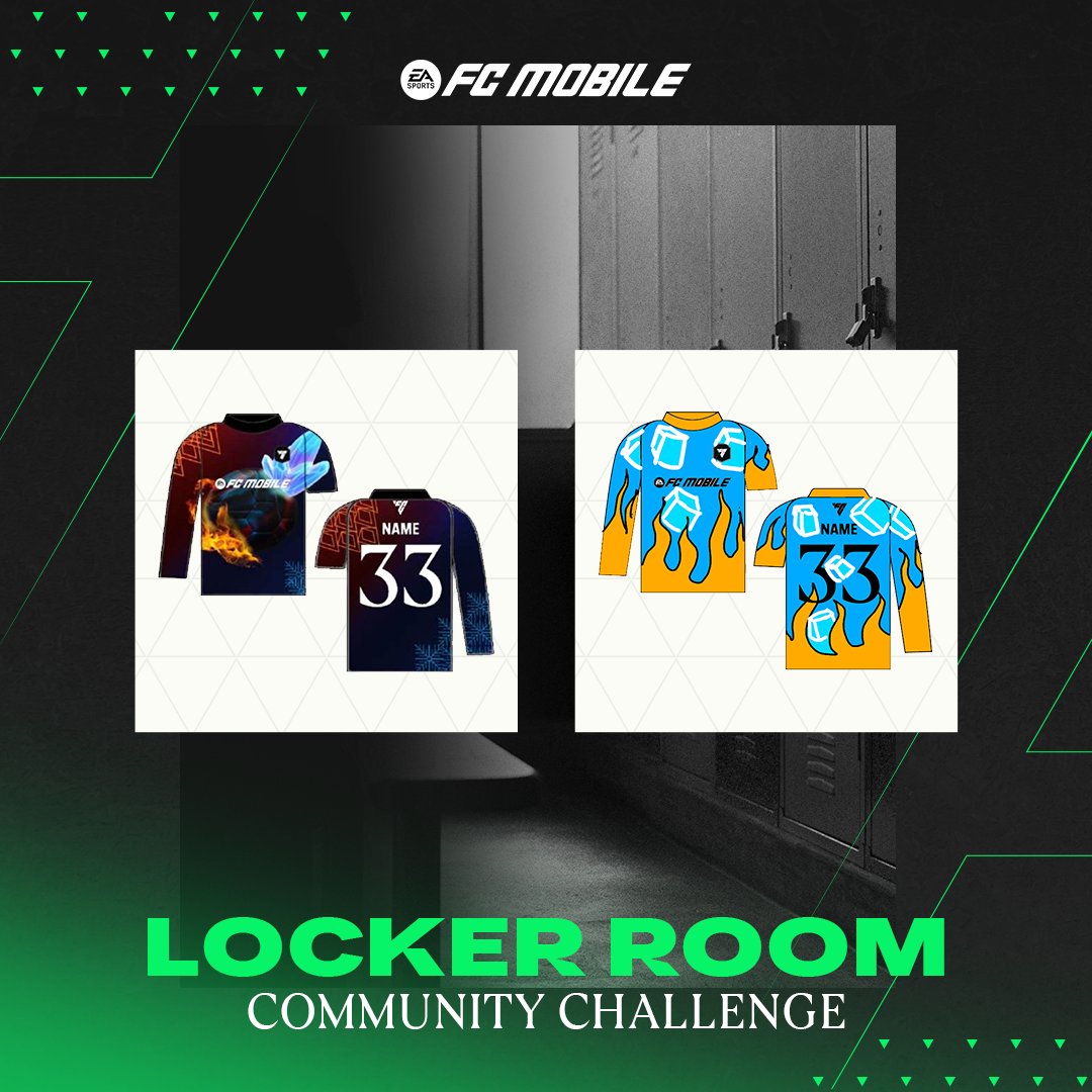 Congratulations to the two Locker Room Challenge winners! 🔥❄️ Stay posted for more info on when these kits are added into FC Mobile!