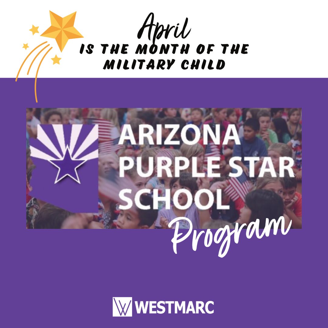 🎖️ Join us in honoring the brave young heroes among us! 💜 April, the month of the military child! We appreciate and support the incredible children who stand tall alongside their military parents. 🔗 Learn more: ▪️ 56fss.com/school-liaison/ ▪️ aguafria.org/Page/9006