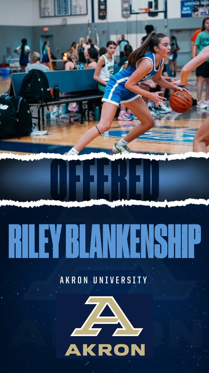 Riley Blankenship (@riley_b28) on Twitter photo After a great conversation with <a href="/RyanGensler/">Ryan Gensler</a> I am happy to announce that I have received an offer to play basketball at the University of Akron. Thank you <a href="/ZipsWBB/">Akron Zips Women’s Basketball</a> for this opportunity. <a href="/BryceMcKey/">Bryce McKey</a> <a href="/Legends_Bball/">Legends U Basketball</a> <a href="/LadyRocksHoops/">Dublin Coffman GBK</a> <a href="/angie_saiter/">Angie Saiter</a> After a great conversation with <a href="/RyanGensler/">Ryan Gensler</a> I am happy to announce that I have received an offer to play basketball at the University of Akron. Thank you <a href="/ZipsWBB/">Akron Zips Women’s Basketball</a> for this opportunity. <a href="/BryceMcKey/">Bryce McKey</a> <a href="/Legends_Bball/">Legends U Basketball</a> <a href="/LadyRocksHoops/">Dublin Coffman GBK</a> <a href="/angie_saiter/">Angie Saiter</a>