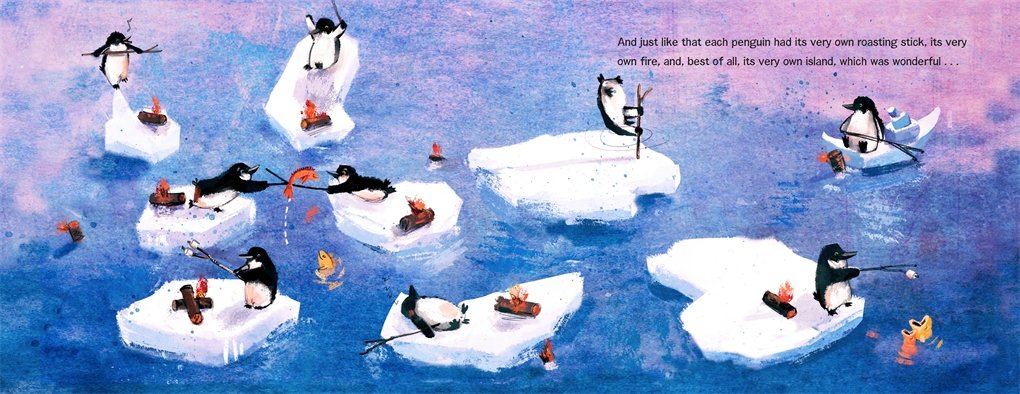 MacKidsSL's tweet photo. It’s World Penguin Day so we’re celebrating with THE TROUBLE WITH PENGUINS @RJordanGlum, a clever,  debut picture book about an unlikely friendship between a penguin and a human that emphasizes the importance of sharing, patience, and friendship. https://t.co/KjQDMuzhfE https://t.co/YrteHaWdvJ