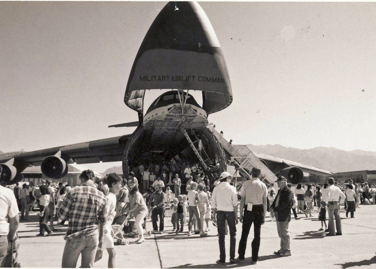 So many great Hill AFB's air show memories, we have to keep sharing! The air shows continued to gain popularity throughout the 1960s, 70s, & 80's, attracting increasingly larger crowds. Be a part of the crowd this year on June 29-30! 
#breakingbarrierstogether #throwbackthursday