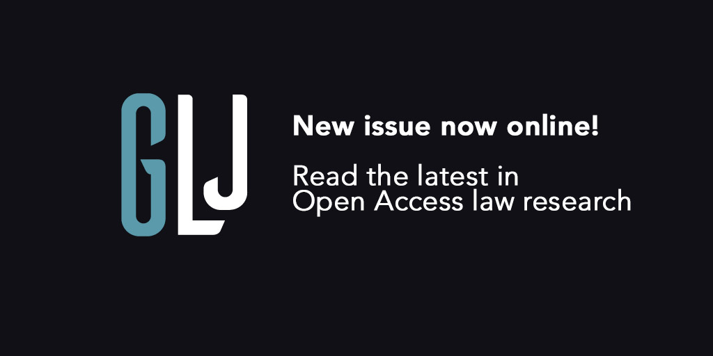 New issue of Journal of the German Law Journal now available 📚 cup.org/3zJ3bmZ @Ger_Law_Journal #OpenAccess